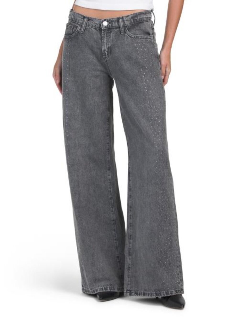 JOE'S Low Rise Wide Leg Jeans